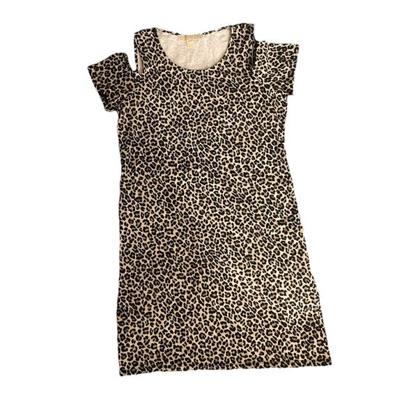 Michael Kors Dresses & Skirts - Michael Kors Women’s Animal Leopard Print Brown Dress Size Medium NWOT